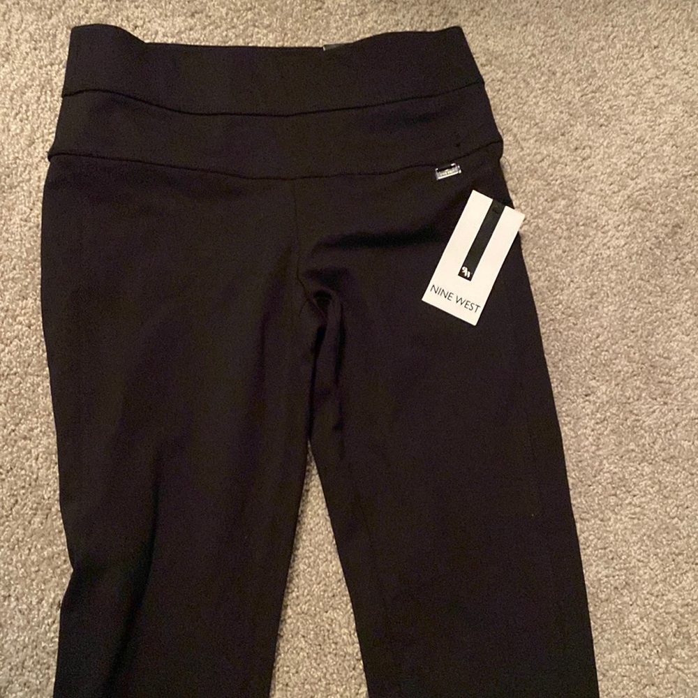 New high rise tight black pants